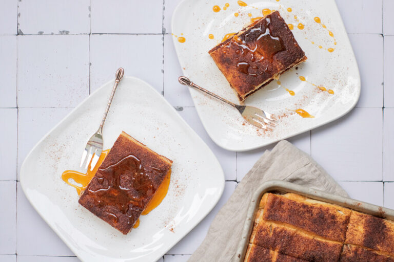 Churros Cheesecake Bars