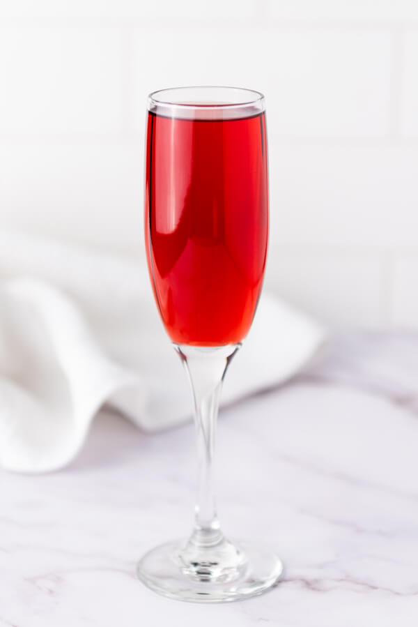 Cranberry Champagne Cocktail