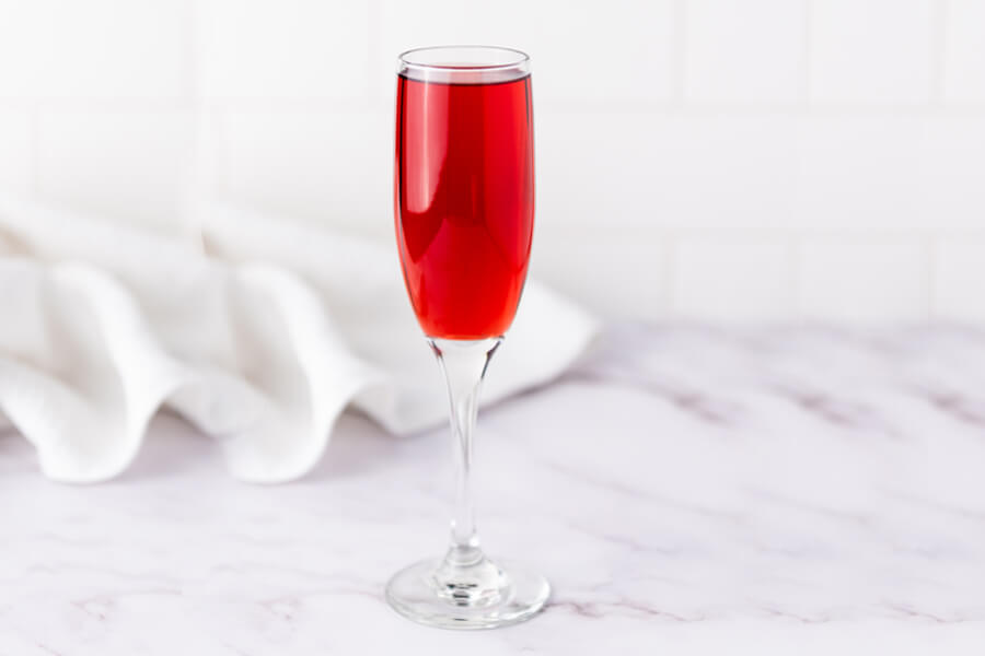 Cranberry Mimosa