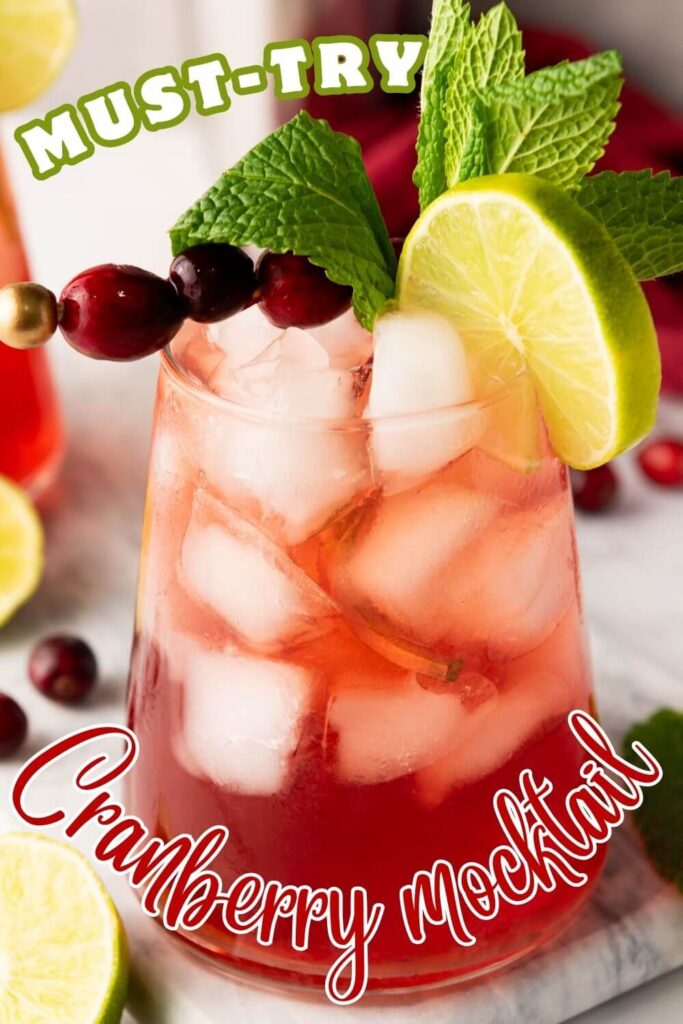 Must-Try Cranberry Mocktail