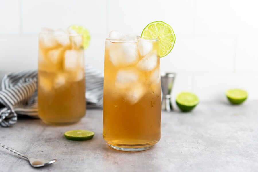 Dark and Stormy Cocktails