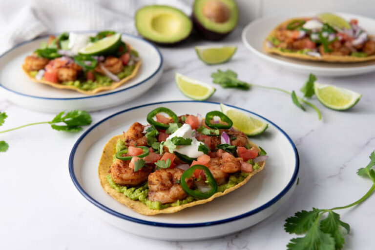 Shrimp Tostadas