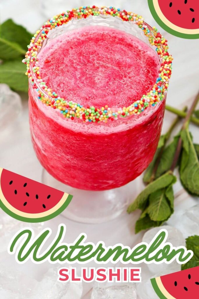 Watermelon Slushie For Kids