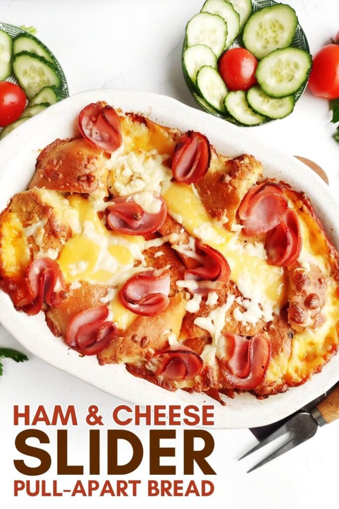 Ham and Cheese Bread-Casserole