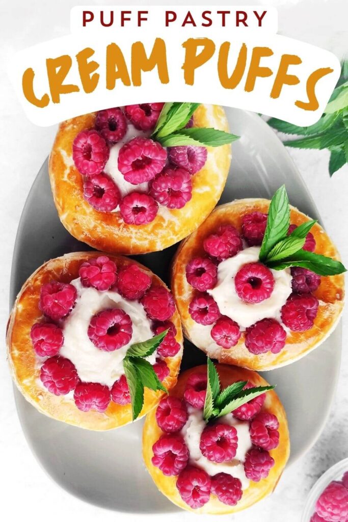 Puff Pastry Cream Puffs