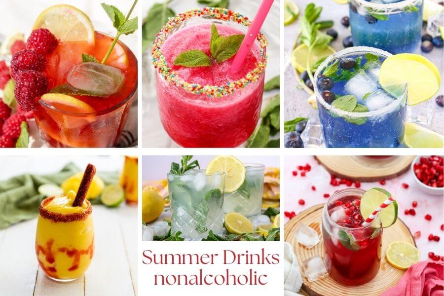 Nonalcoholic Summer Drinks