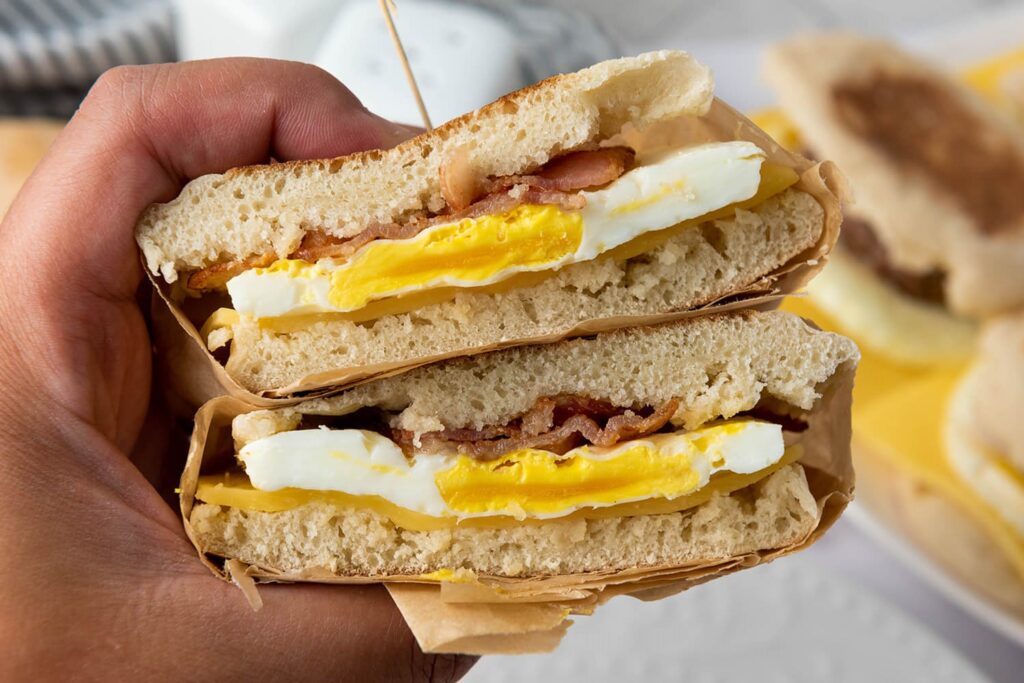 Freezer Breakfast Sandwiches