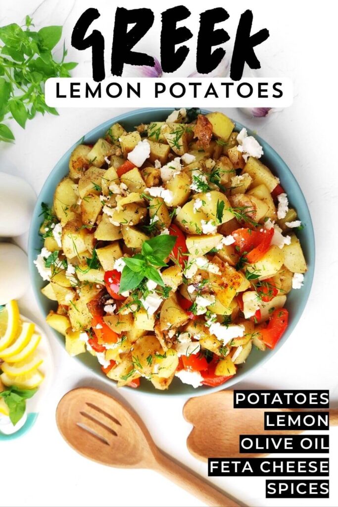 Mediterranean Greek lemon potatoes