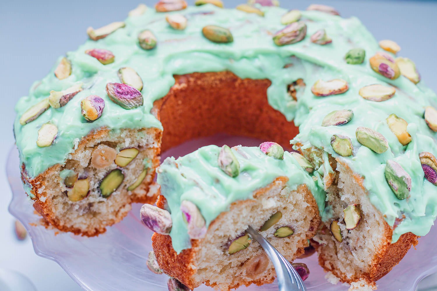 Pistachio Bundt Cake
