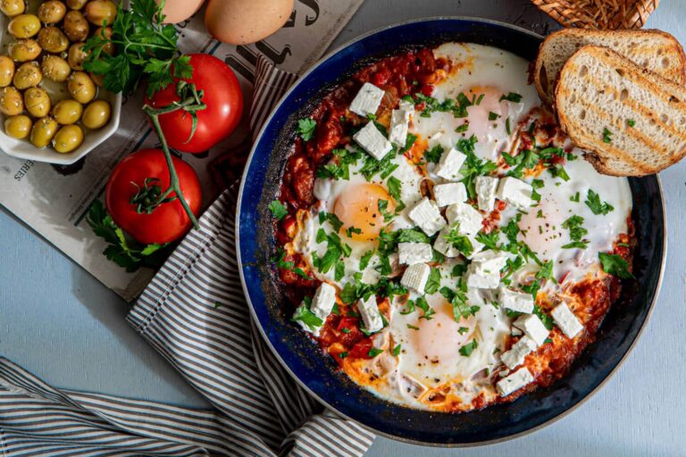 Spicy Feta Shakshuka