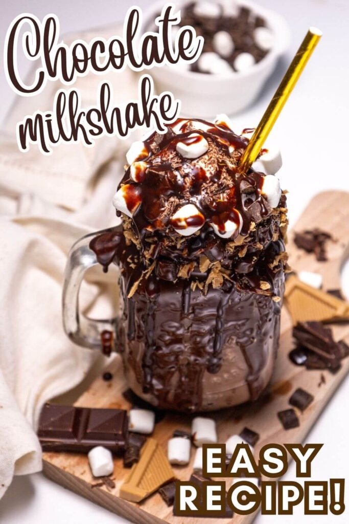 Easy Chocolate Milkshake