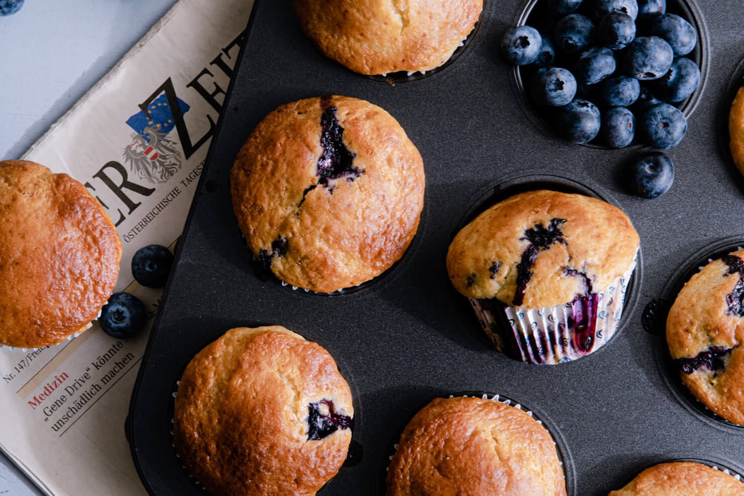 Blueberry Lemon Muffins