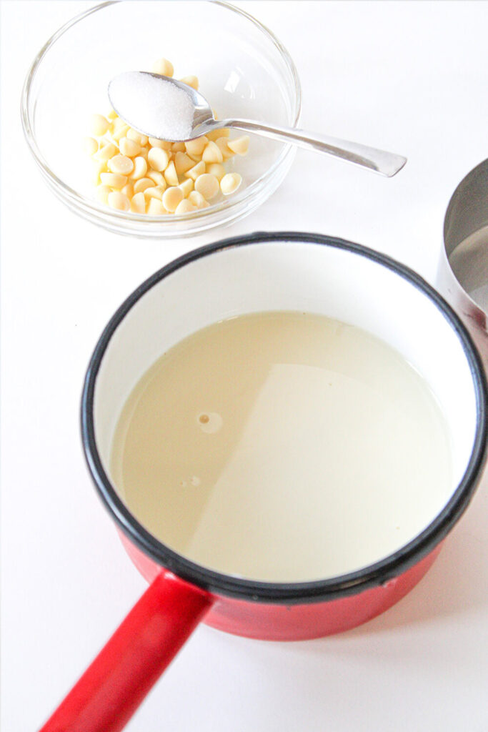 Heated milk